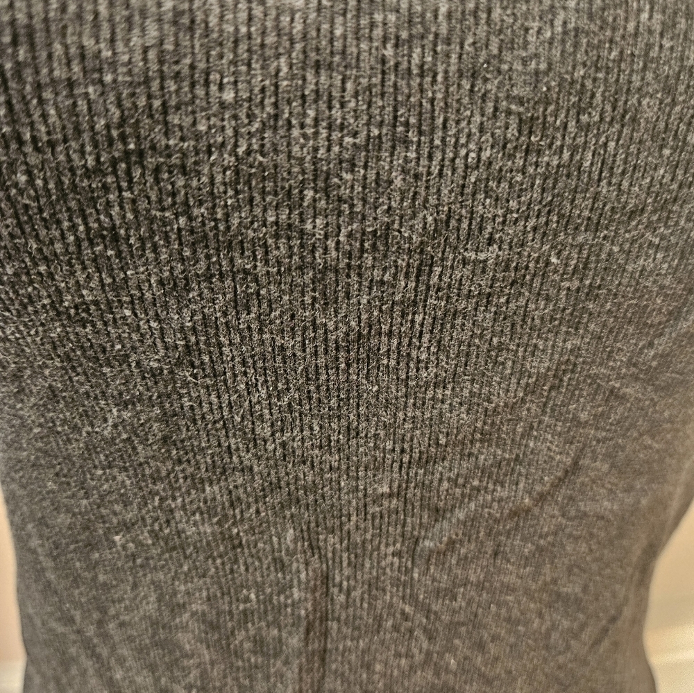 New York & Company Gray Embellished Fitted Tank Top - Picture 4 of 11